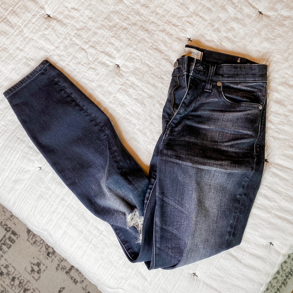 Madewell High Riser Skinny Jeans Kincaid Wash RARE